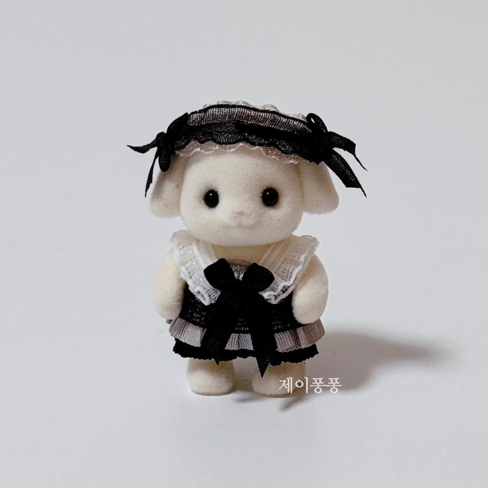 일본 실바니안 핸드메이드 아기옷