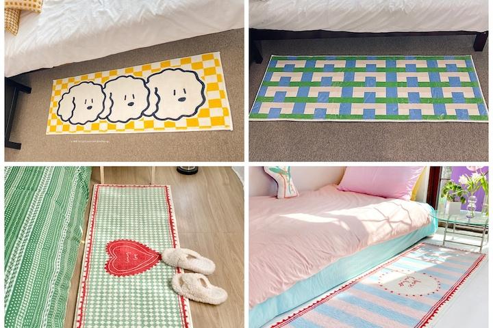 놓는순간 포인트가 되는 귀엽고 감각적인 발매트&러그 모음전