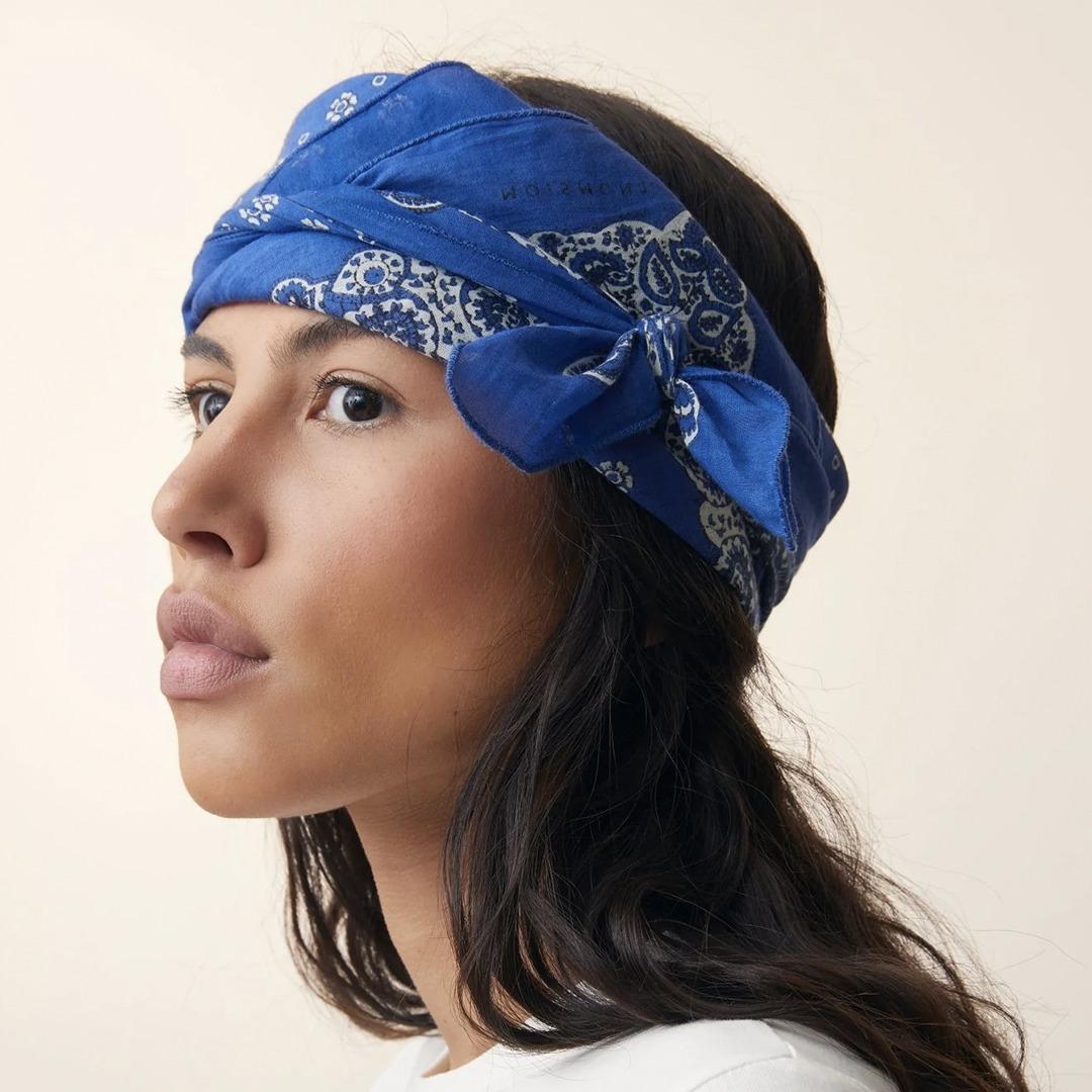 MOM266 Scarf N°767 Royal Blue