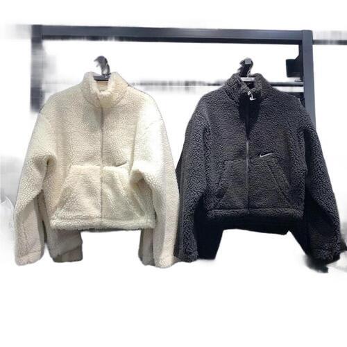 나이키 우먼스 스우시 뽀글이 셰르파 자켓 DM1764-010