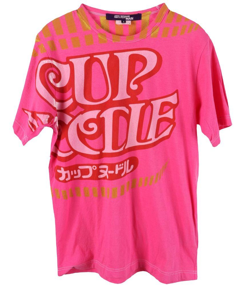 COMME DES GARCONS 꼼 데 가르송 코튼 100% 반팔 티셔츠 여 (S)