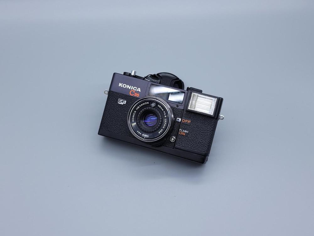 [중고]코니카 Konica C35EF 입문용 목측식 필름카메라