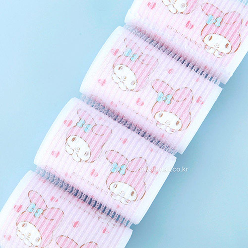 마이멜로디 캐릭터 헤어롤 40파이 4p세트 구르프 729624