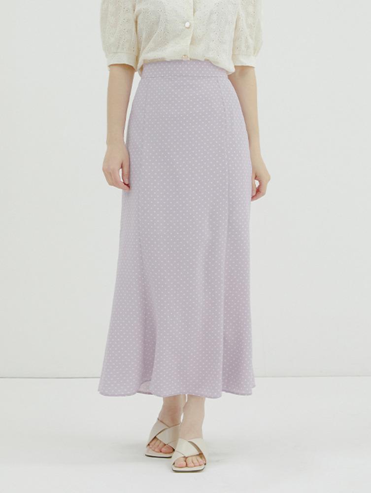 [30%OFF]도트 프린트 머메이드 스커트(SY6SRE0)