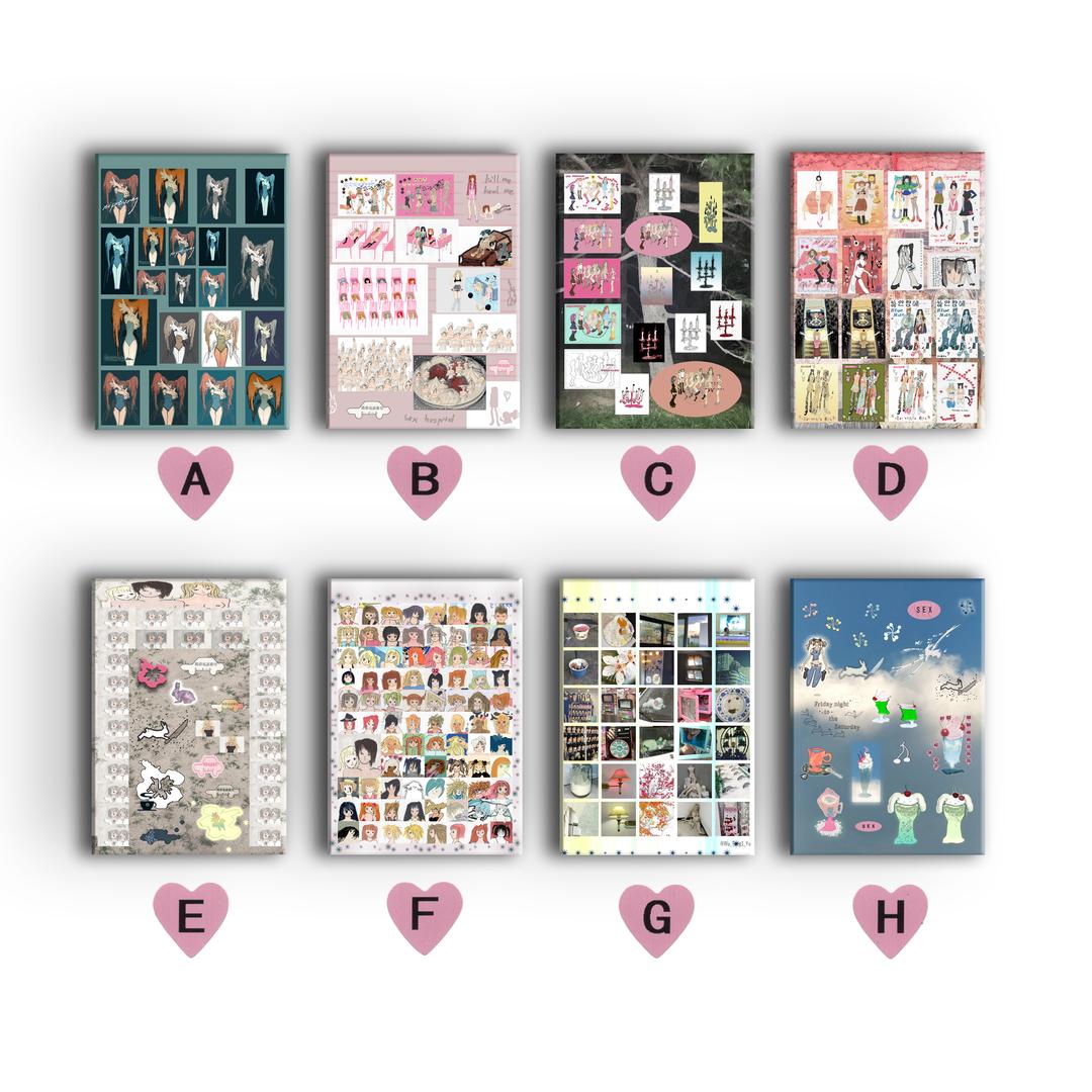 [niptong] A5 스티커 8종