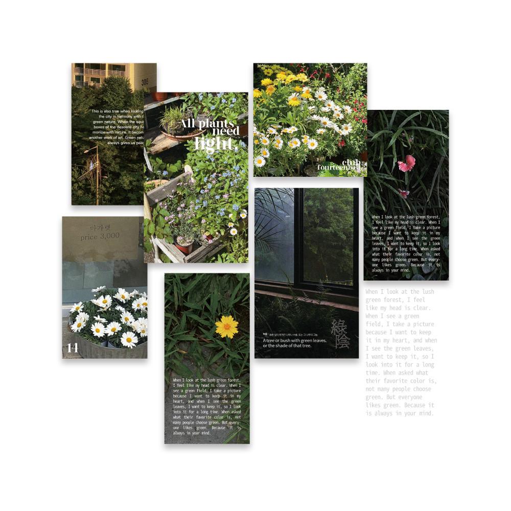[포틴볼클럽] light&shadow sticker pack 02_3차 재입고