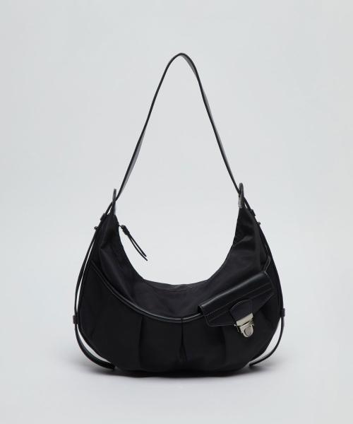 Lock pocket bag(Nylon black)_OVBAX25309BLK