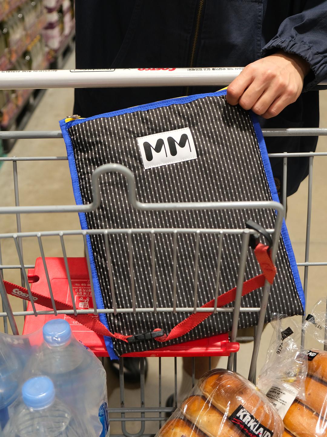 Fluffy Shield for iPad Pouch Black&Blue