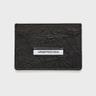 LOGO LABEL CARD HOLDER / BLACK