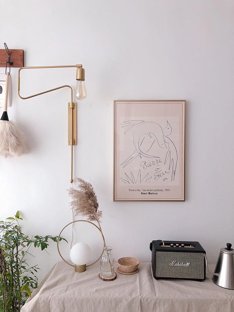 앙리 마티스 드로잉 Pierre a feu - Les miroirs profonds 액자 포스터