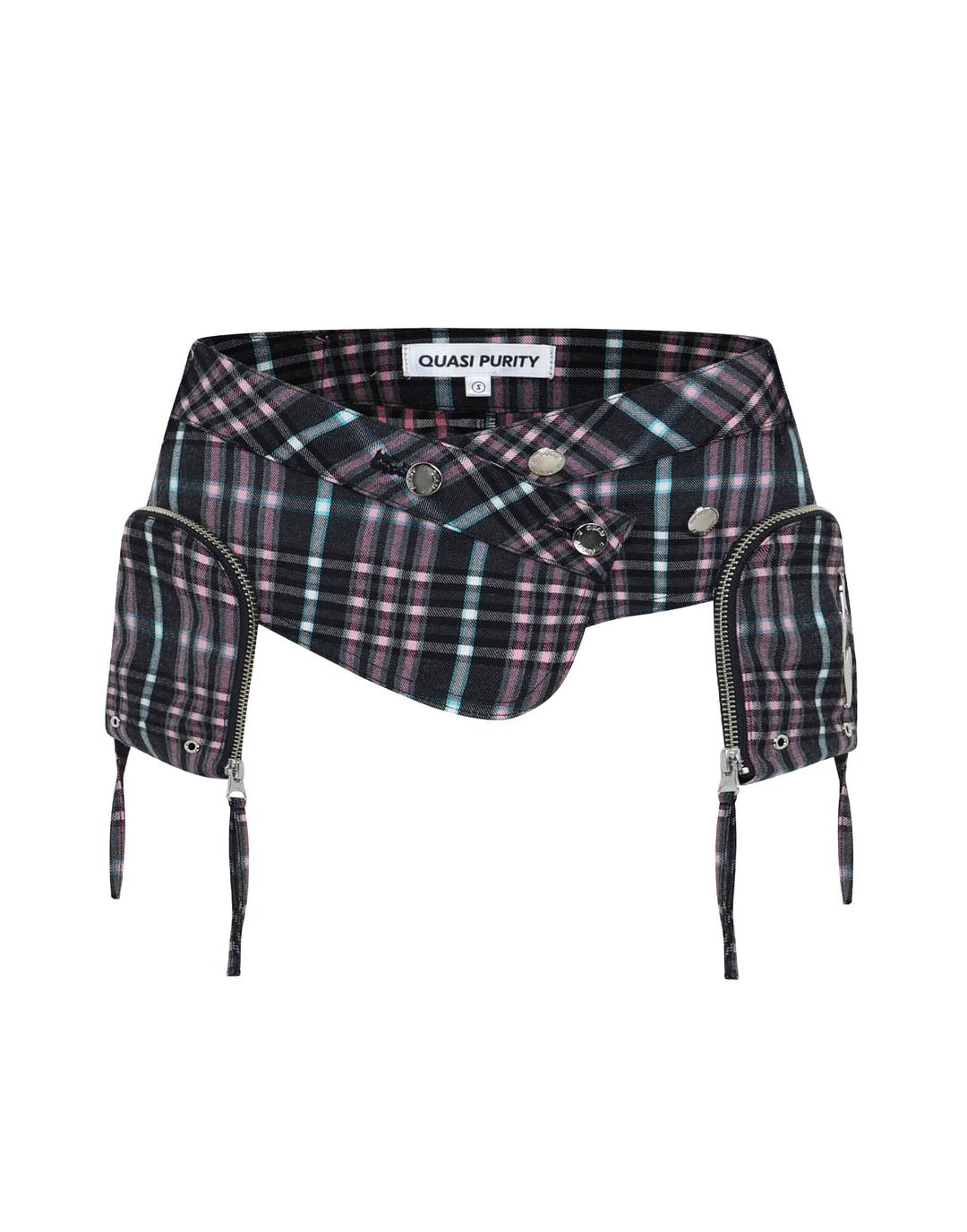 [SOLD OUT] PLAID POCKET BELT
