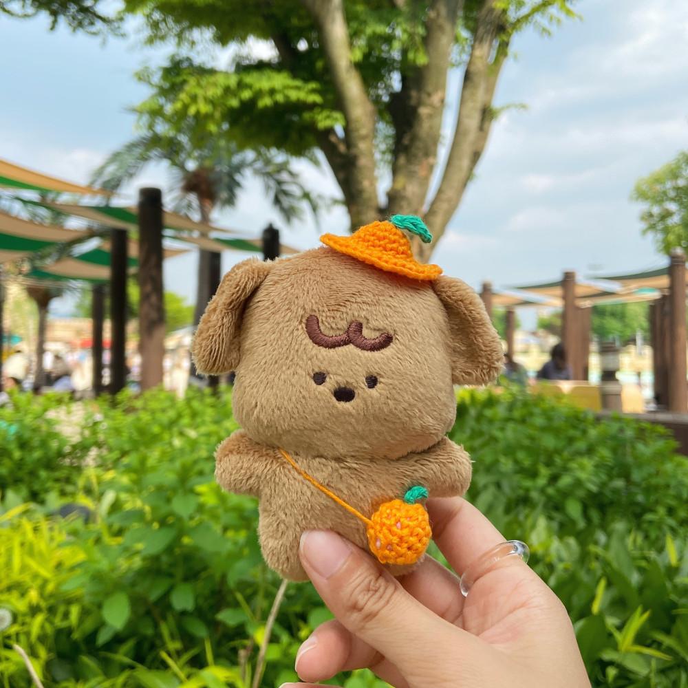 [무민지] 뭉탱이 인형 키링 (강아지 인형 키링)