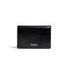 [23PS]CRINKLE SOFT CARD CASE - BLACK
