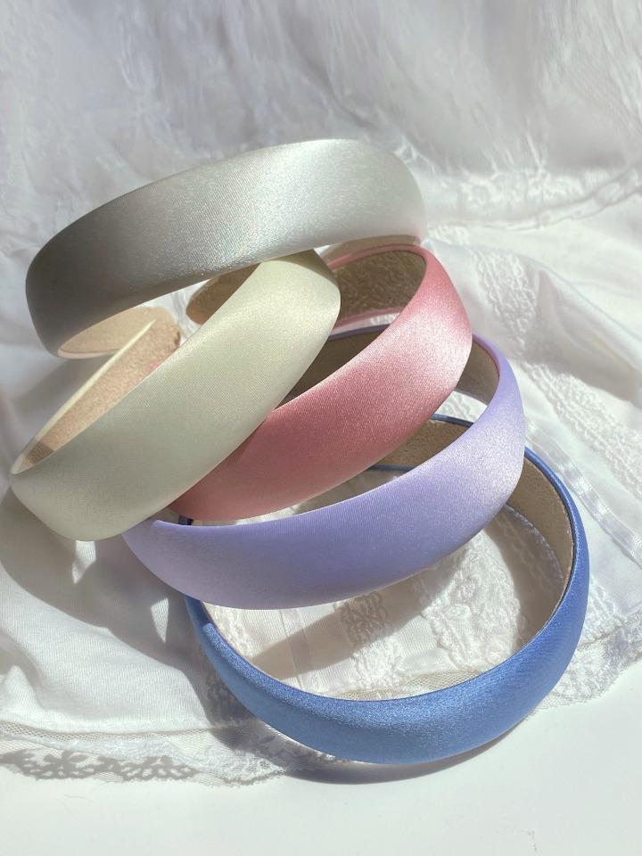 satin hair band (7color)