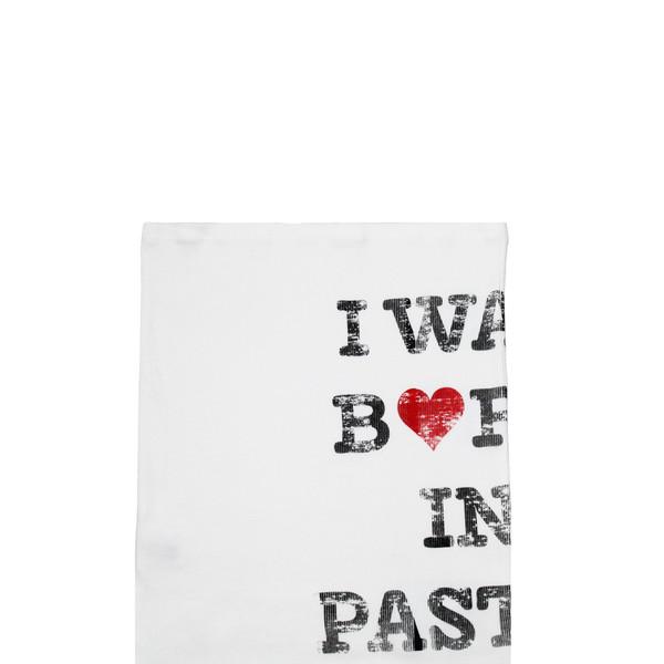 I WAS BORN IN TUBE TOP, WHITE