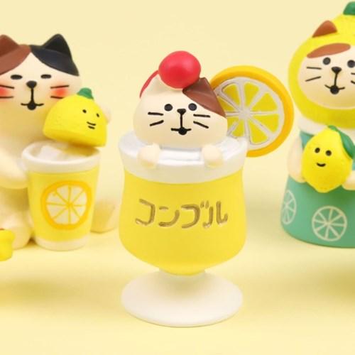 concombre 레몬 스퀴시 고양이