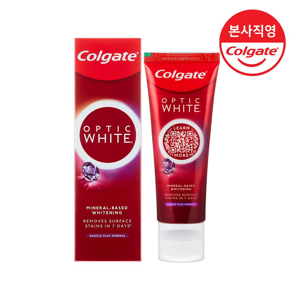 콜게이트 옵틱화이트 치약 100g (다즐링화이트)