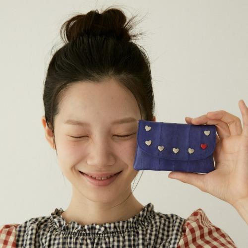 Simple card holder LOVE 심플카드홀더 러브 (블루)