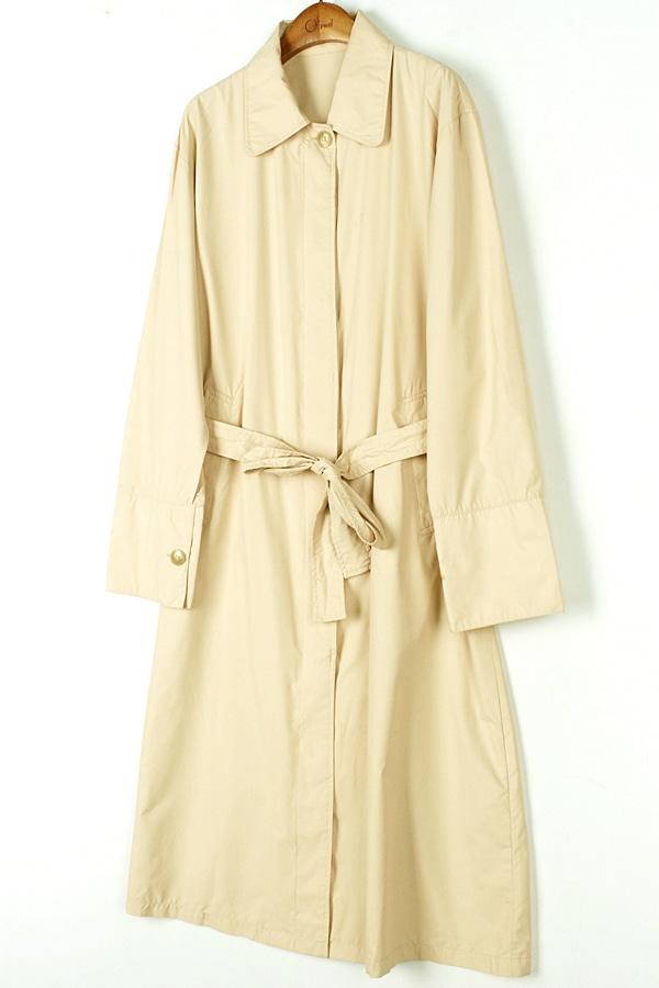 OG 벨티드 바람막이 롱 코트 WOMAN_L