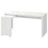 MALM 말름 패널인출식책상 - 화이트 151x65 cm