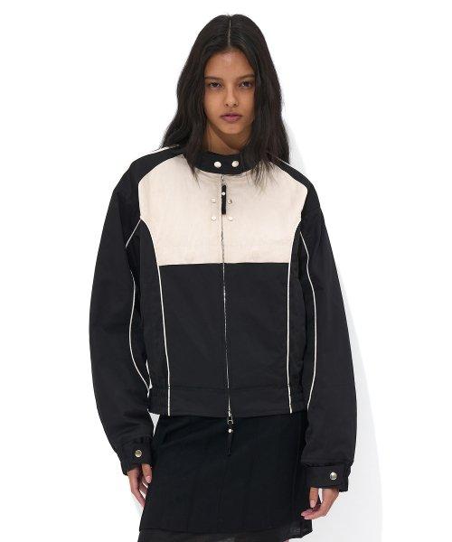 3M 신슐레이트 바이커 봄버 자켓_블랙