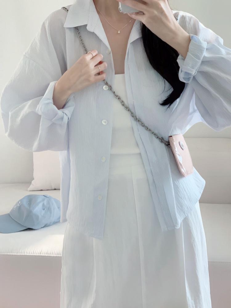 [high quality♥] Endorphin stripe shirts 여름 여성 스트라이프 셔츠