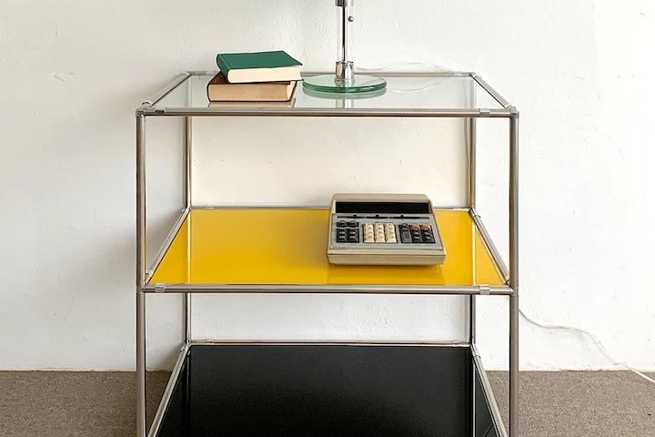 스테인레스 모듈가구 3단선반 4colors