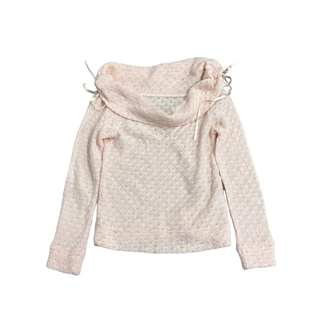 리즈리사 리본 넥 니트  | 후루츠패밀리