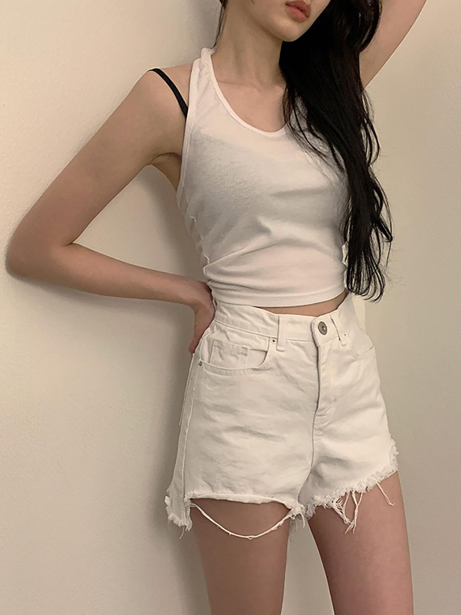 Pure halter sleeveless