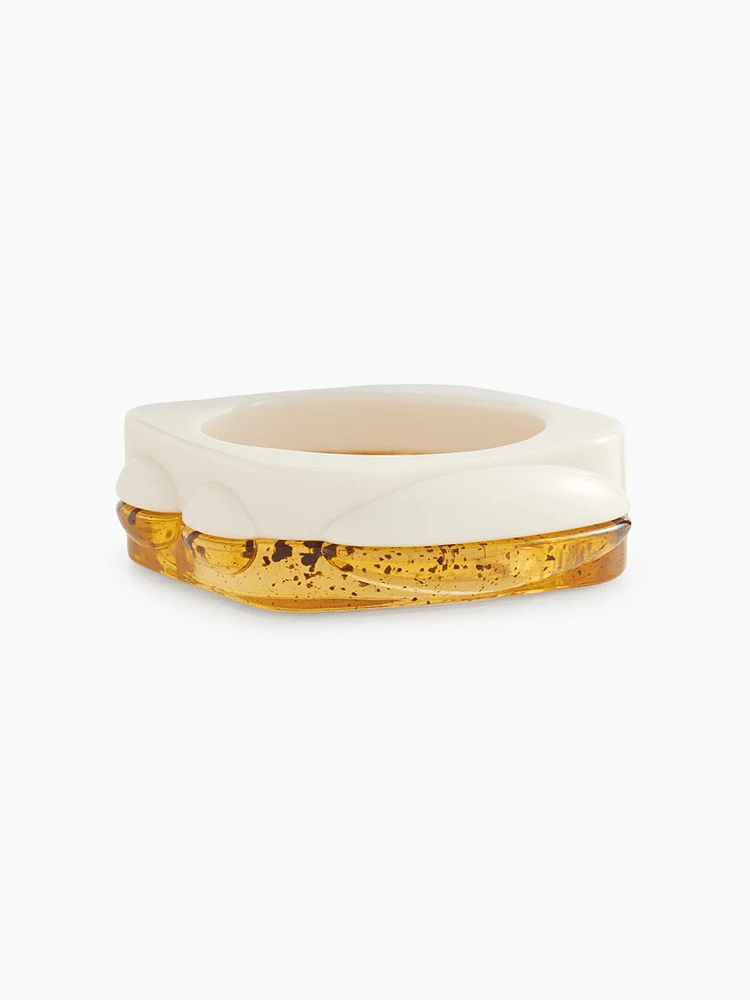 라 만소 골드 아이보리 하프 브레이슬릿 0710032389500