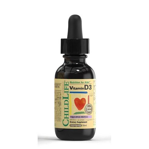 차일드라이프 비타민 D3 베리맛, 30ml, 1개 - 비타민/미네랄 | 쿠팡