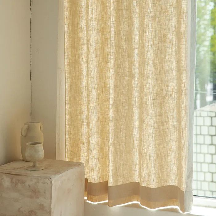 [맞춤제작 가능]포레스트 린넨 커튼_light beige