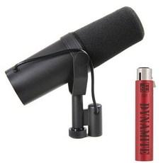 SHURE SM7B 다이나믹 마이크 + sE DM1 Dynamite 인라인 마이크 프리앰프