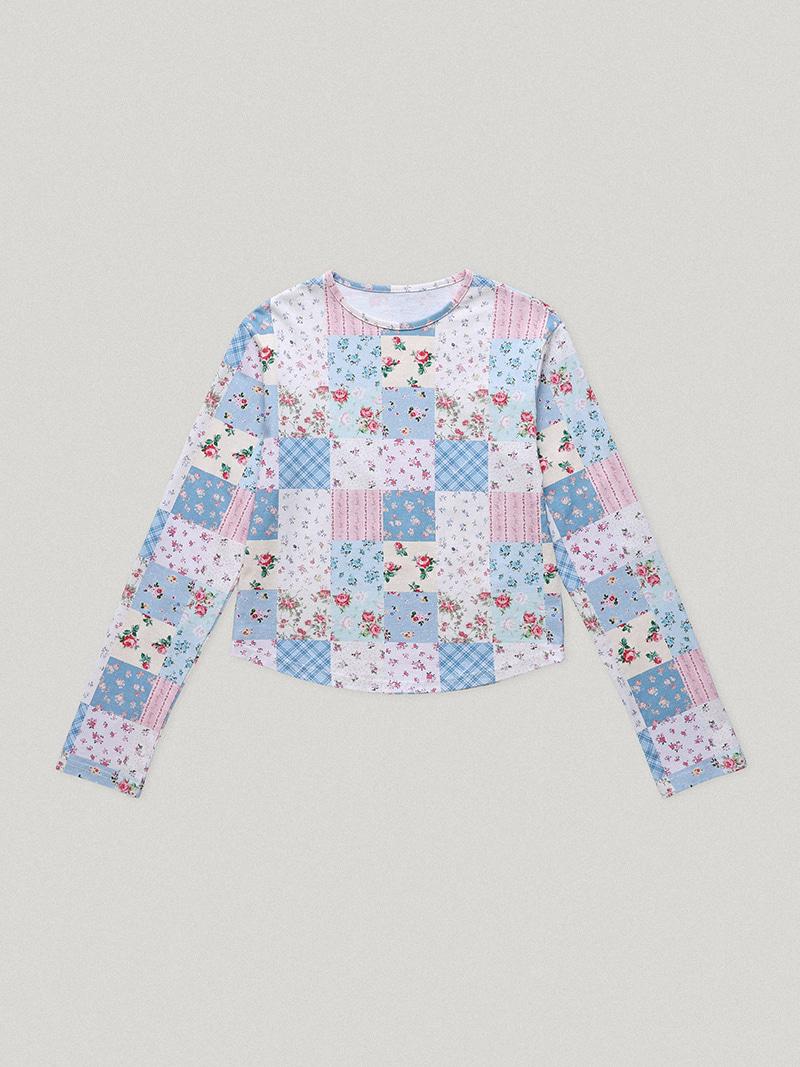 Shalott Floral Patchwork Tee (4th)