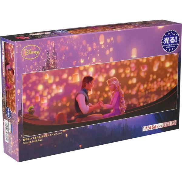 직소퍼즐 456 개 탑 위의 라푼젤 등불에 묶여 꽉 시리즈 18.5x55.5cm