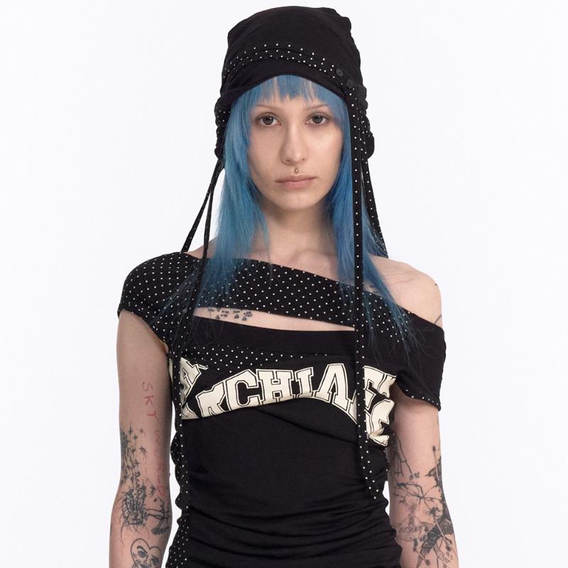 [리오더] MILLA HAT (POLKA DOT)