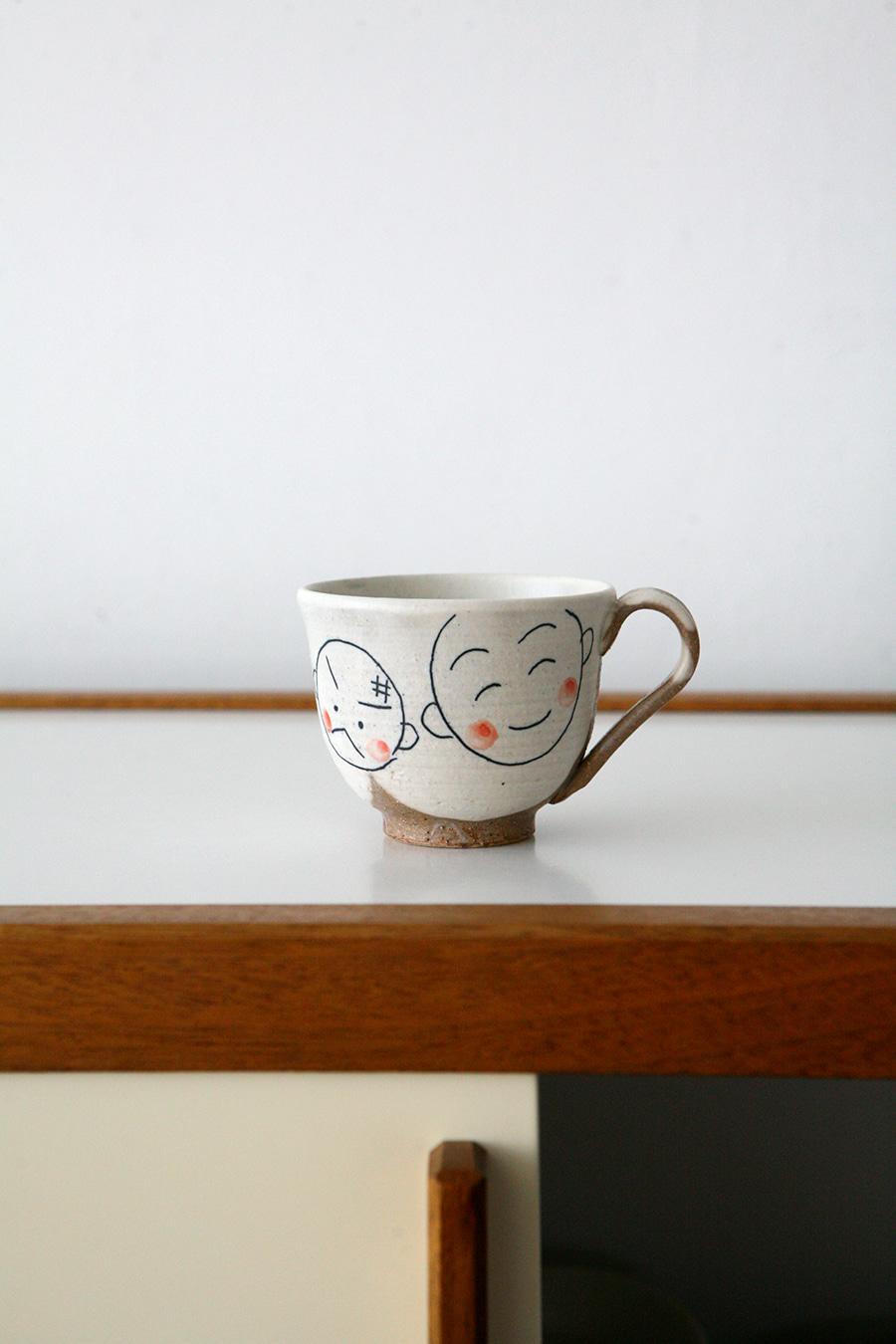 마루이세토 얀챠 소년 머그 컵