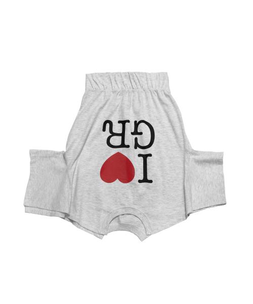 GR T-SHIRTS SKIRT [GREY]