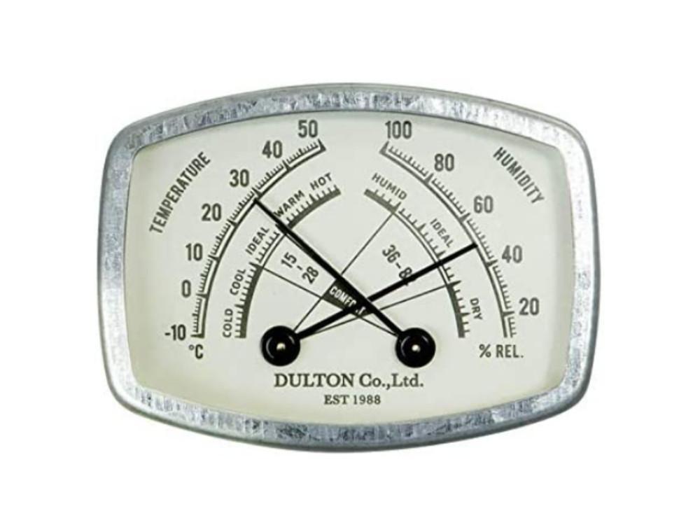 덜튼 Dulton 온습도계 써모 하이그로 직사각형 타입 레트로 빈티지 소품
