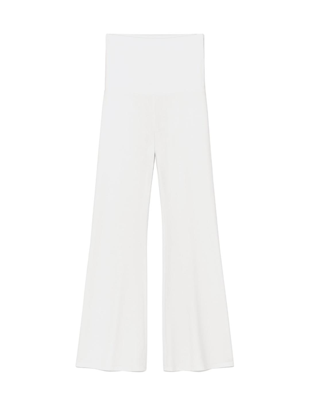AIR FOLDING FLARE PANTS (WHITE)