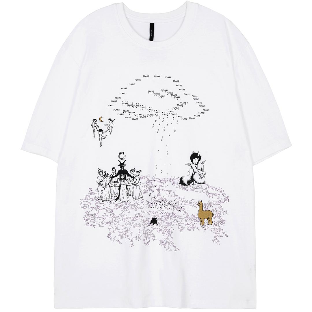 Continent of Mu Short Sleeve - White (FU-193)