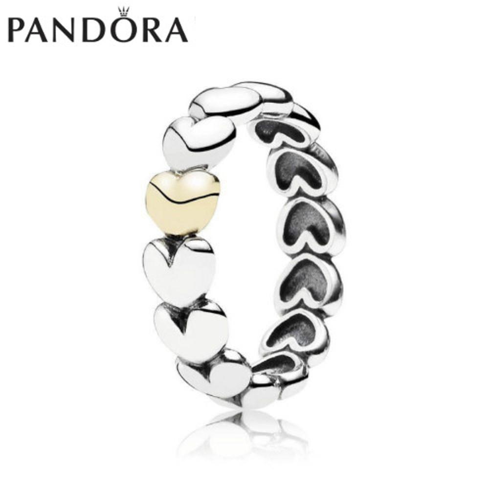 판도라 골드 하트 반지(Pandora My One True Love Ring)