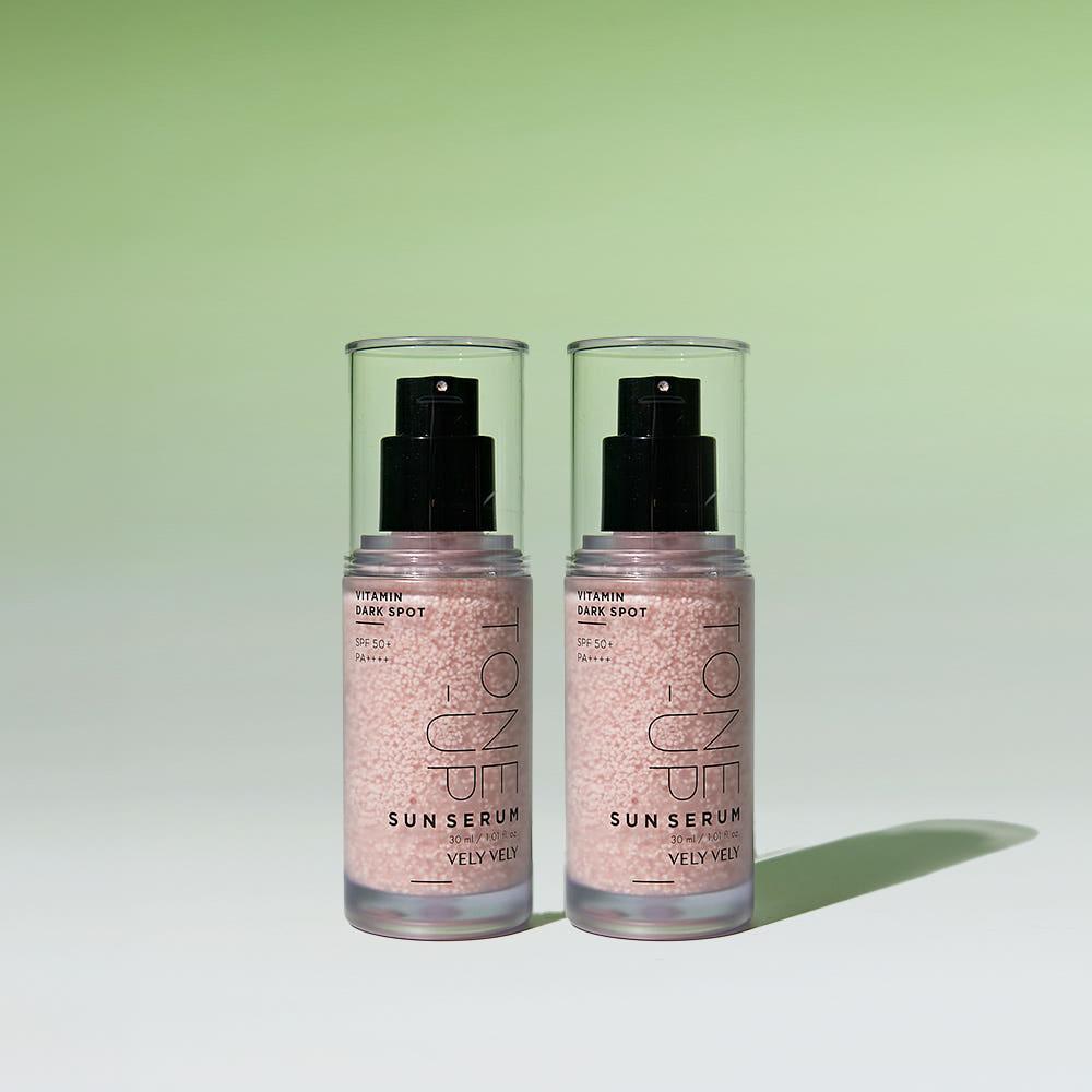 블리블리 비타민 기미 톤업 선세럼 30ml+30ml 자외선차단제 SPF 50+PA++++