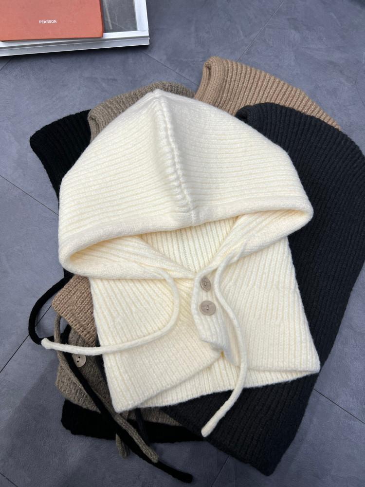 (라방찬스) 버튼 바라클라바 5컬러