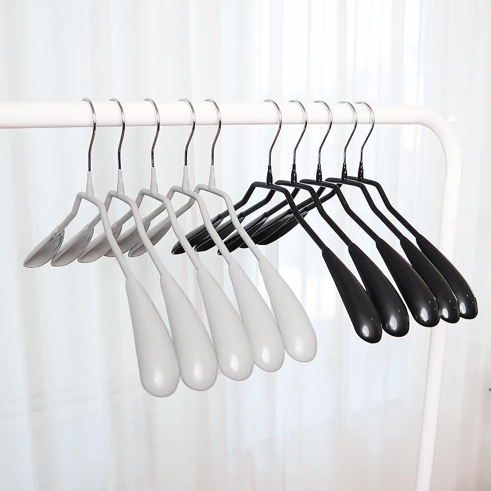 씨인크 논슬립 어깨뿔 옷걸이 5개 PVC 코팅 니트