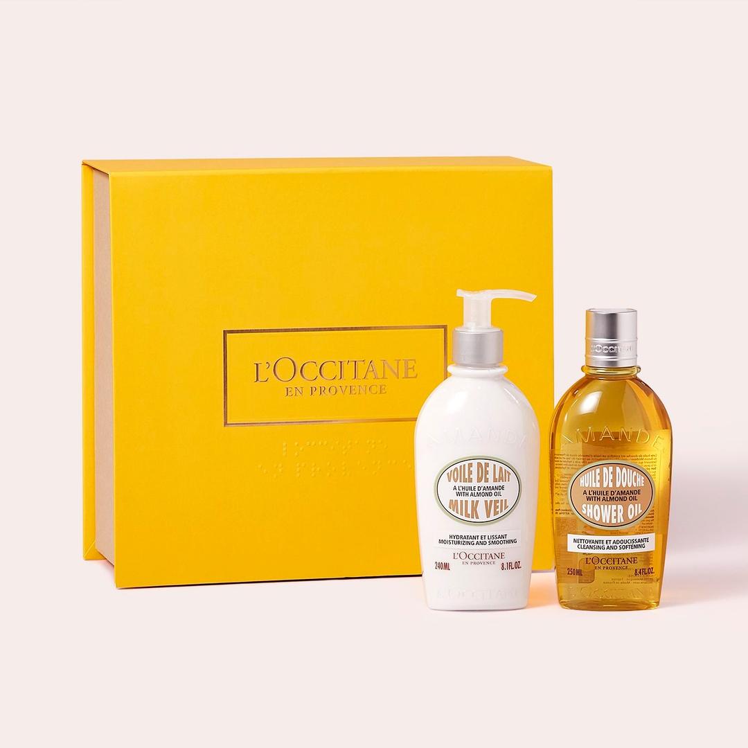 [기프트] 아몬드 바디 케어 듀오 (샤워 오일 + 밀크 베일)