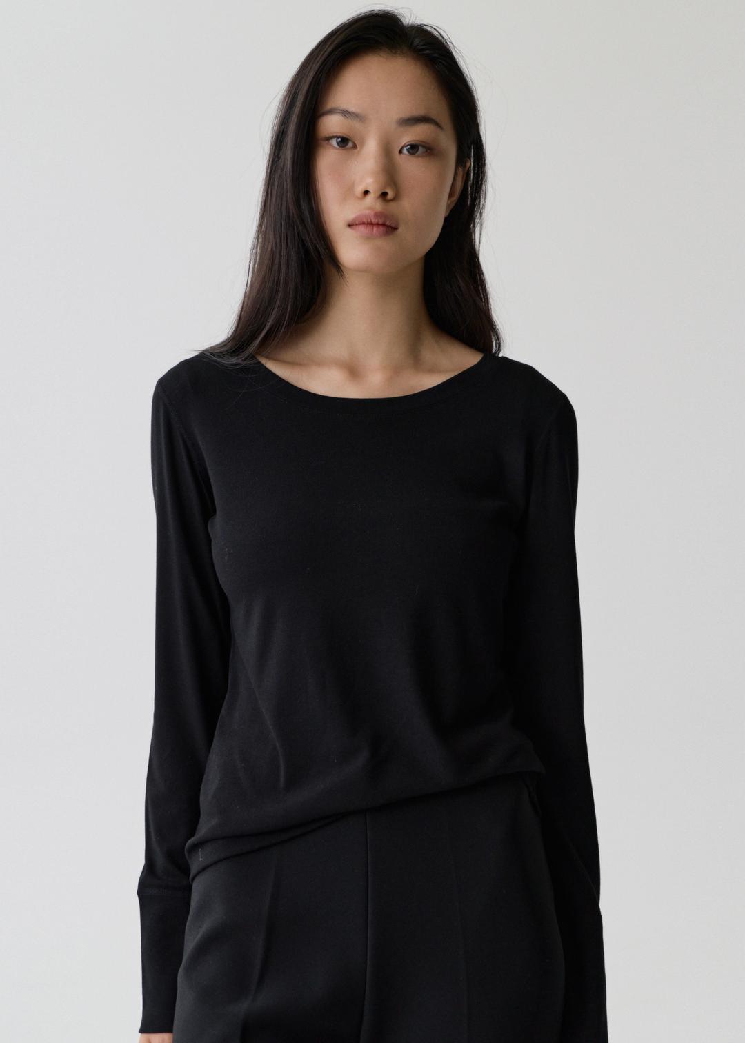 Essential Round Tee (4color)
