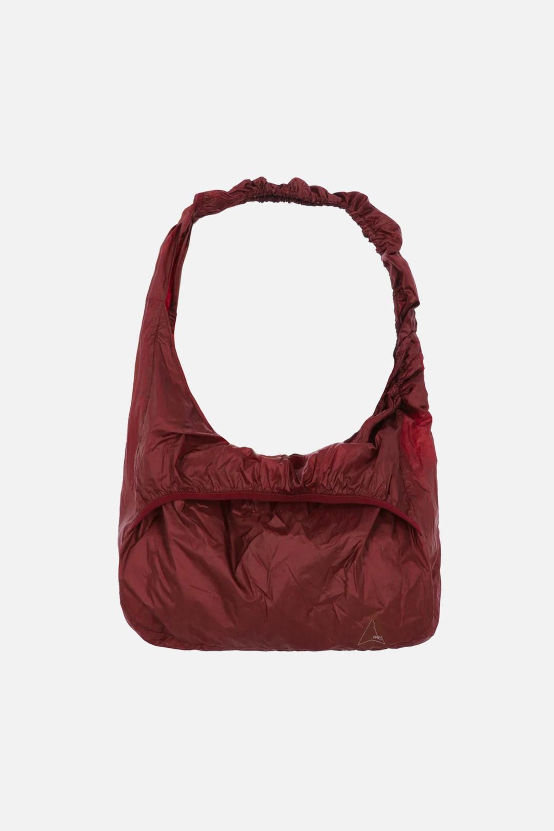 ROA Laki Packable Knot Bag "Dark Red\" 로아 라키 패커블 노트 백 \"다크 레드\"