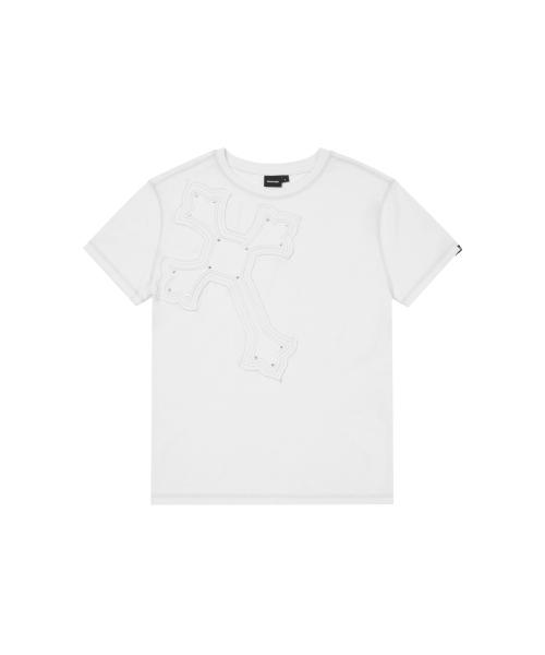 Big Patch CROS2 Half Top (White)