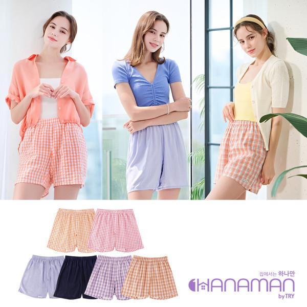 (6매) 트라이 하나만 여성 트렁크 올인원 6종 세트 (90~100) 인기상품 세트구성